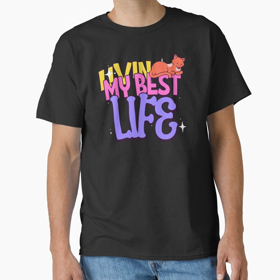 Living My Best Life With My Pastels Cat by SassyArtistry T-Shirts, Hoodie, Sweatshirt | BlankRebels.com (Image 1)