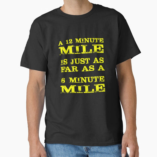 12 minute mile yellow by drwigglebutts T-Shirts, Hoodie, Sweatshirt | BlankRebels.com (Image 1)