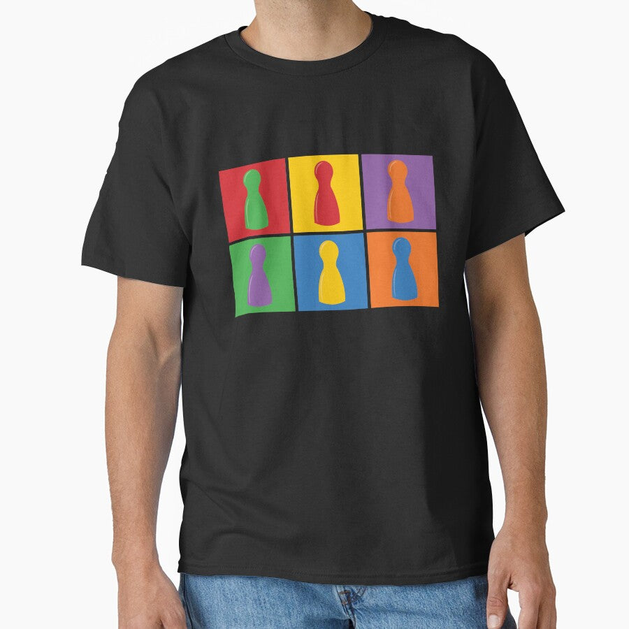 Board Game Six Pieces by RhoaDesigns T-Shirts, Hoodie, Sweatshirt | BlankRebels.com (Image 1)