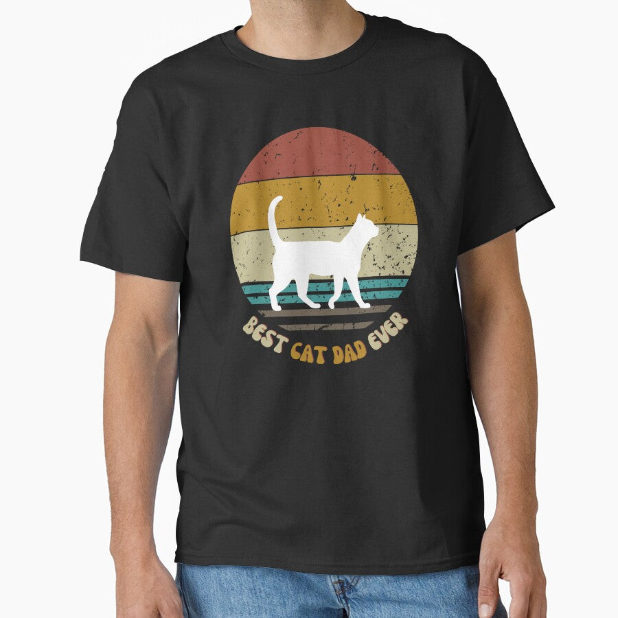 Best Cat Dad Ever, Best Cat Dad Shirt by DesignsbyPhilee Hoodie, Sweatshirt | BlankRebels.com (Image 1)