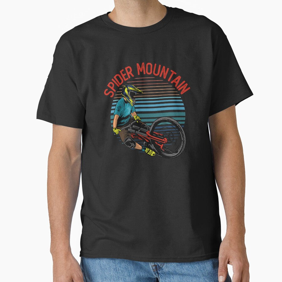 Spider Mountain Biking by Munchy Codex T-Shirts, Hoodie, Sweatshirt | BlankRebels.com (Image 1)