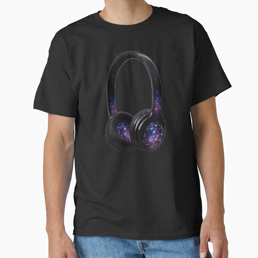 Music Headphones by PixelQ T-Shirts, Hoodie, Sweatshirt | BlankRebels.com (Image 1)