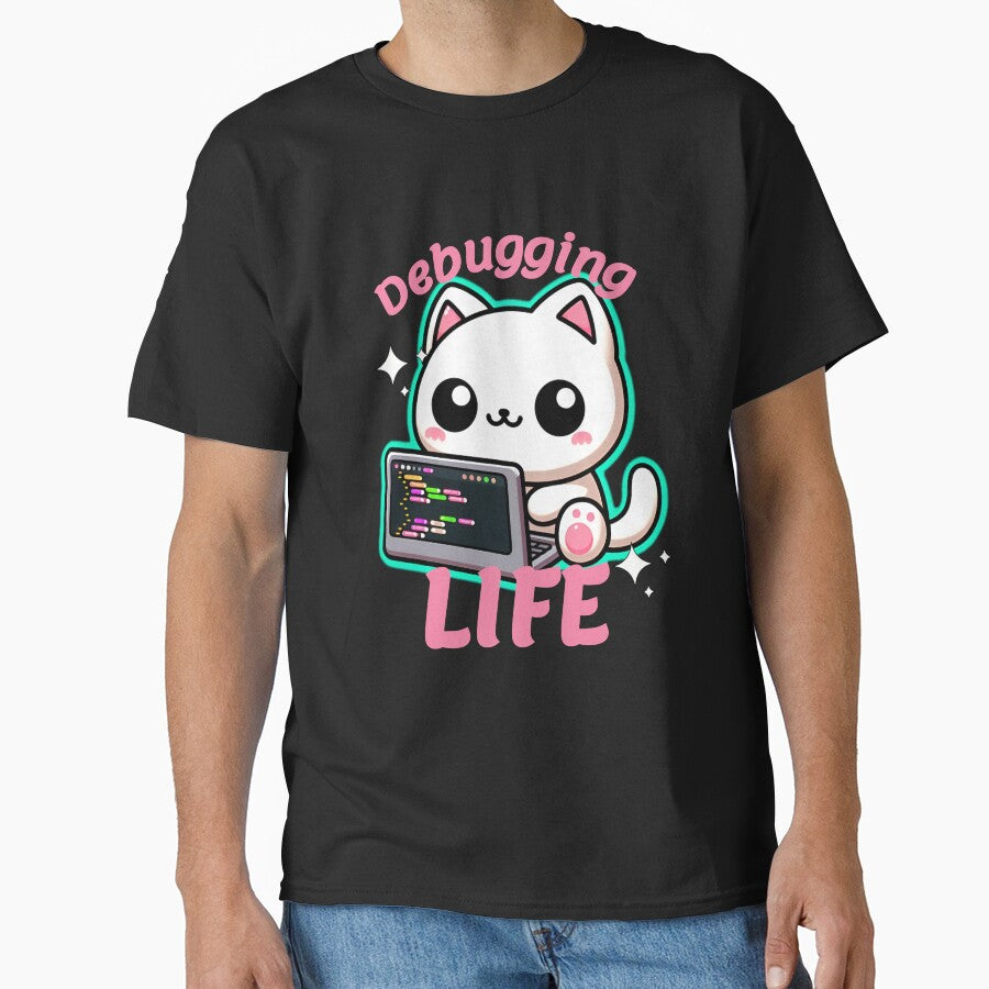 Debugging Life. by Auchi_Verse T-Shirts, Hoodie, Sweatshirt | BlankRebels.com (Image 1)