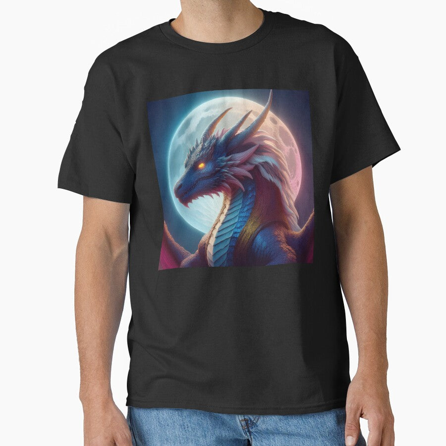 Cool dragon in the night. by BAR DEC T-Shirts, Hoodie, Sweatshirt | BlankRebels.com (Image 1)