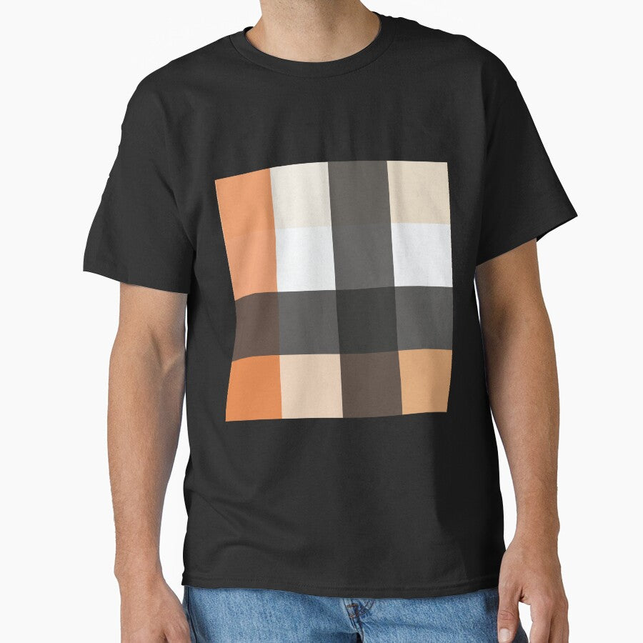 Halloween Plaid, Thanksgiving Plaid, Thanksgiving Gifts, Thanksgiving Pattern by happiness1000 T-Shirts,... (Image 1)
