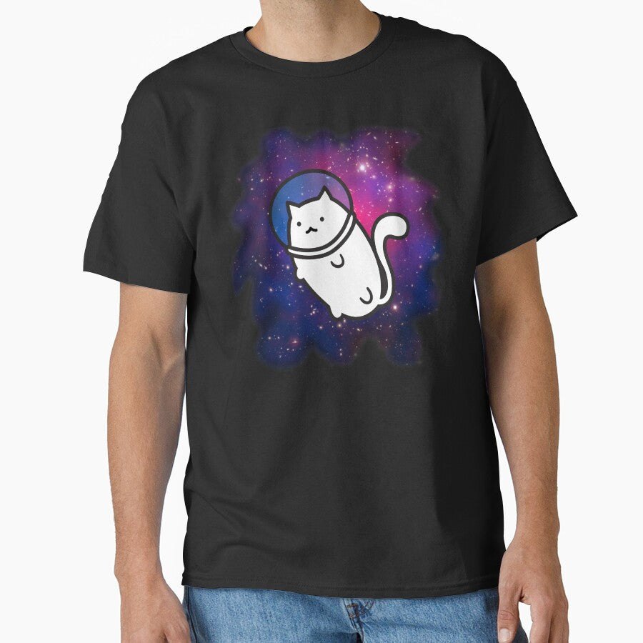 Fat Cat in Space 1 by Keska T-Shirts, Hoodie, Sweatshirt | BlankRebels.com (Image 1)