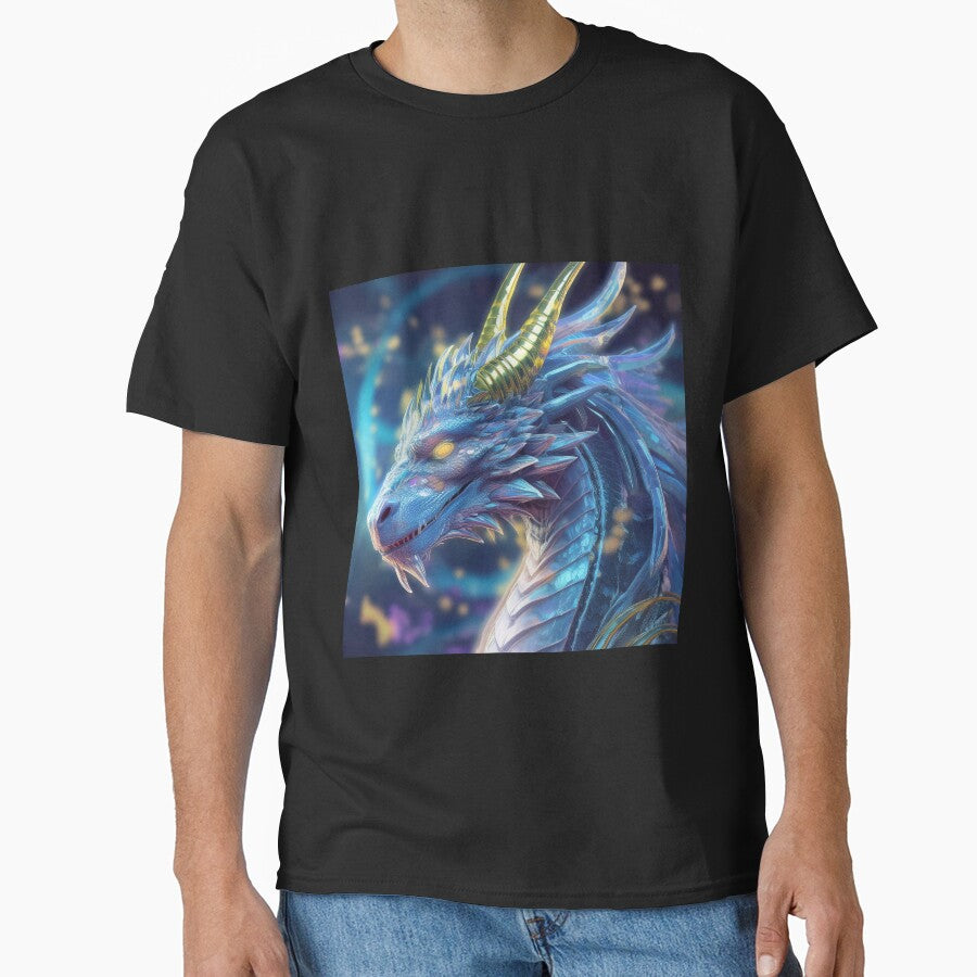 Cool blue dragonhead by BAR DEC T-Shirts, Hoodie, Sweatshirt | BlankRebels.com (Image 1)