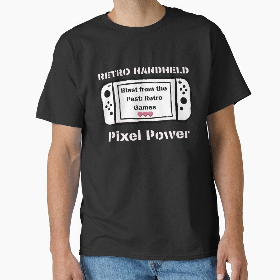 Retro Handheld by ErosAI_Shop T-Shirts, Hoodie, Sweatshirt | BlankRebels.com (Image 1)