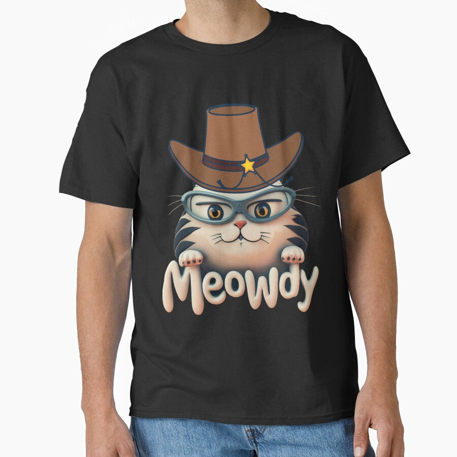 Cowboy cat Meowdy by ZbigArt T-Shirts, Hoodie, Sweatshirt | BlankRebels.com (Image 1)