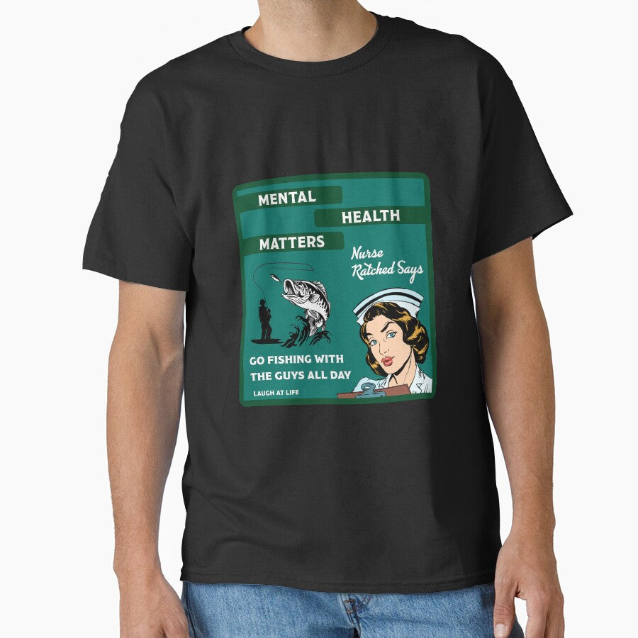 Mental Health Matters Gifts - Be Well - Get Well - Funny Health tshirts (Image 1)