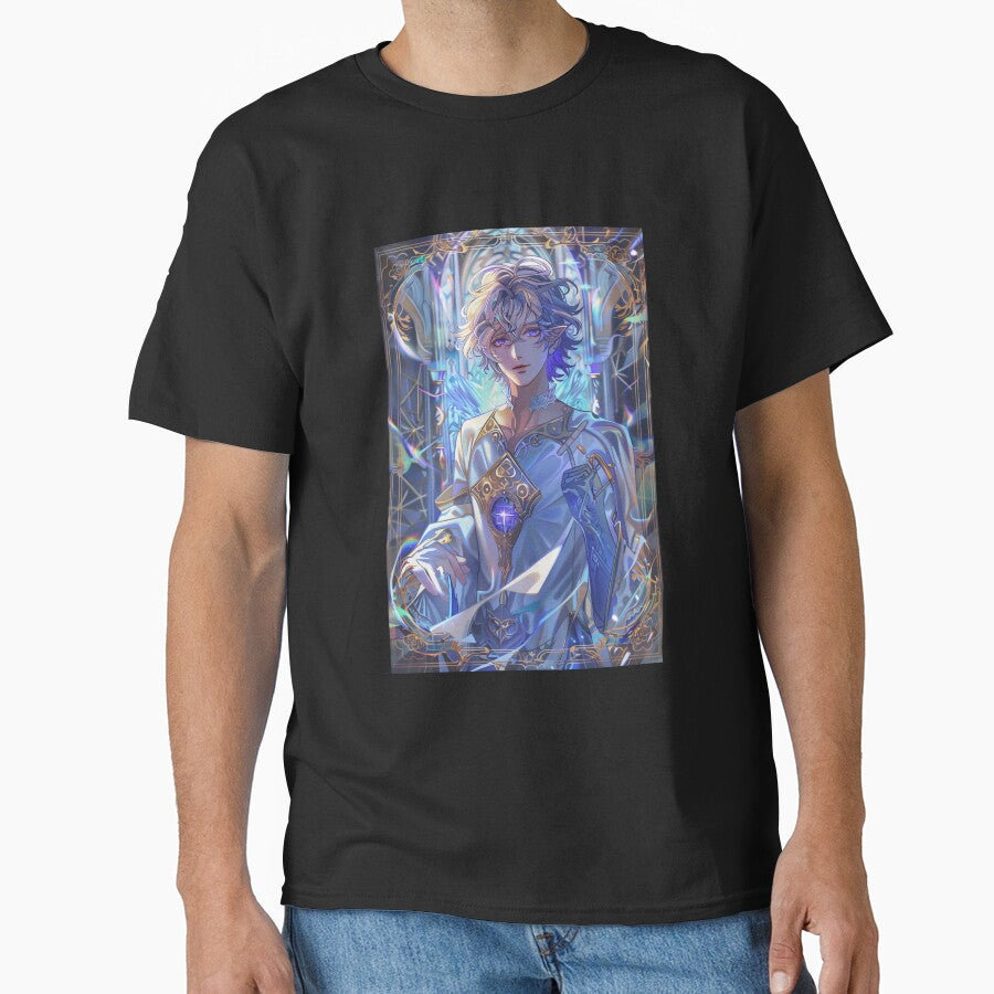 Celestial Tarot Mage – Anime Fantasy Tarot Art by MirAgency T-Shirts, Hoodie, Sweatshirt | BlankRebels.com (Image 1)