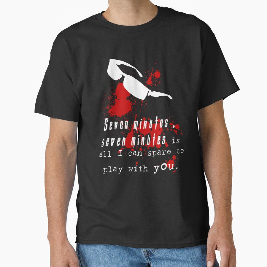 Seven Minutes , Wesker Quote by Tvrs01001 T-Shirts, Hoodie, Sweatshirt | BlankRebels.com (Image 1)