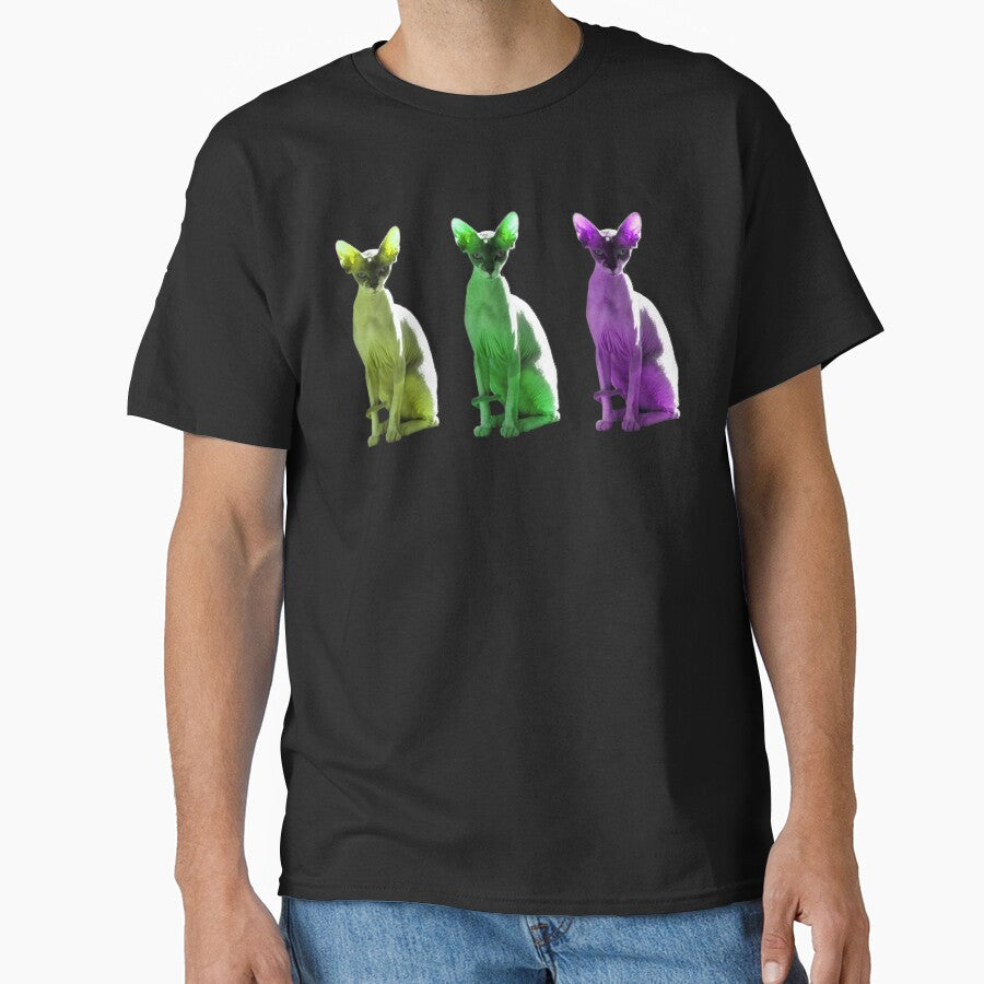Tri Color Sphinx by Expressive Imprints T-Shirts, Hoodie, Sweatshirt | BlankRebels.com (Image 1)
