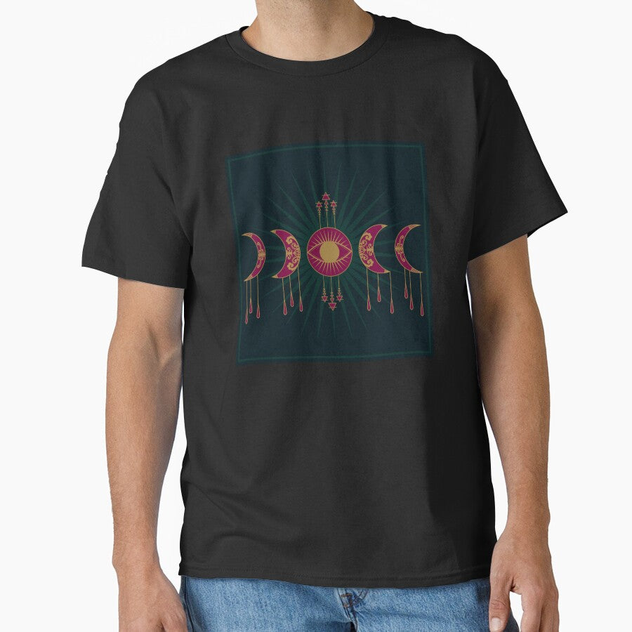 Moon Phase Power by ZombabeArt T-Shirts, Hoodie, Sweatshirt | BlankRebels.com (Image 1)