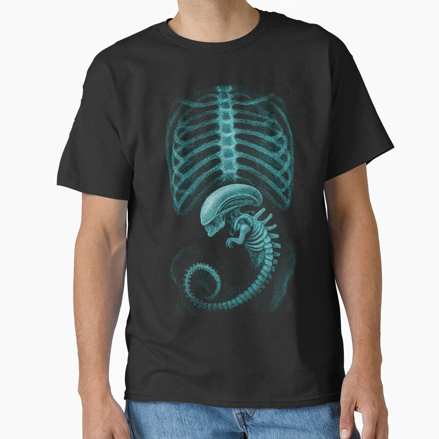 Alien radiography, Alien X-ray by Arturo Vivo