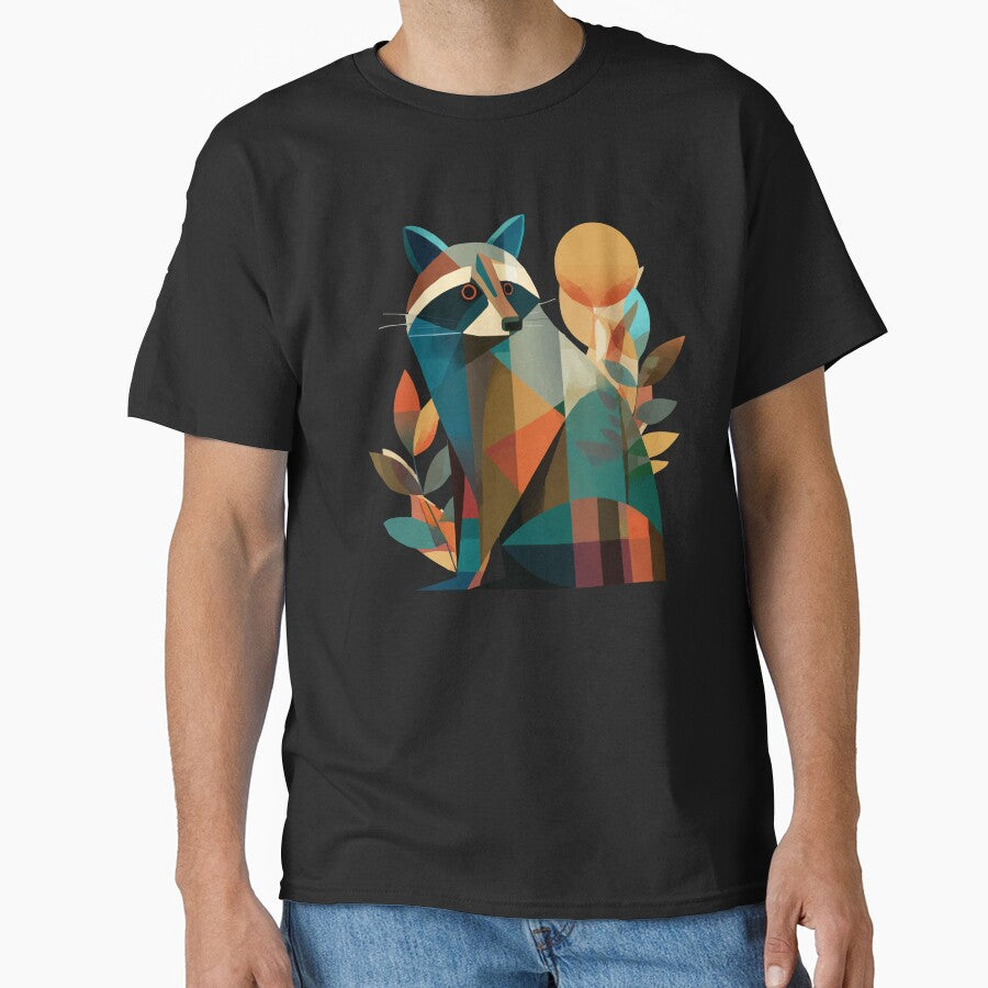 Colorful Abstract Raccoon by keytee T-Shirts, Hoodie, Sweatshirt | BlankRebels.com (Image 1)