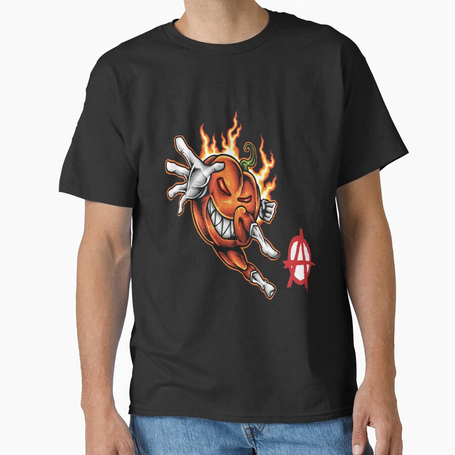 Halloween Havoc Foodietoon Pumpkin Anarchy by ProjectX23 T-Shirts, Hoodie, Sweatshirt | BlankRebels.com (Image 1)