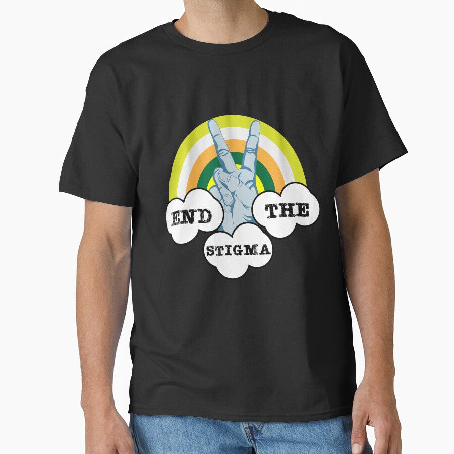 End The Stigma - Depression - Wellbeing Gifts - Mind Matters - Get Well Mental Health - Love by happygiftideas... (Image 1)