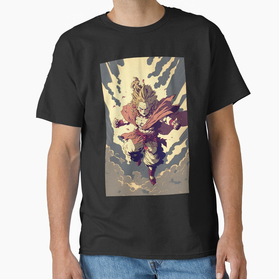 Anime Hero Monster Japanese Warrior by Bubblebuk T-Shirts, Hoodie, Sweatshirt | BlankRebels.com (Image 1)
