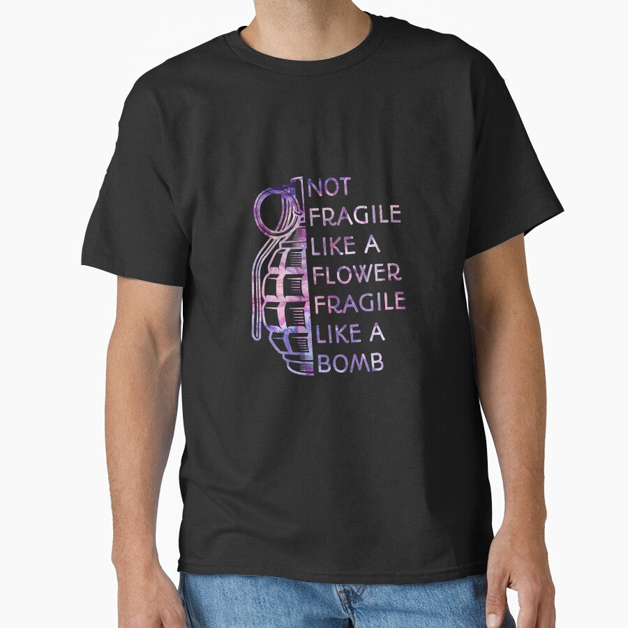 Not Fragile Like A Flower Fragile Like A Bomb by SaraDarwish