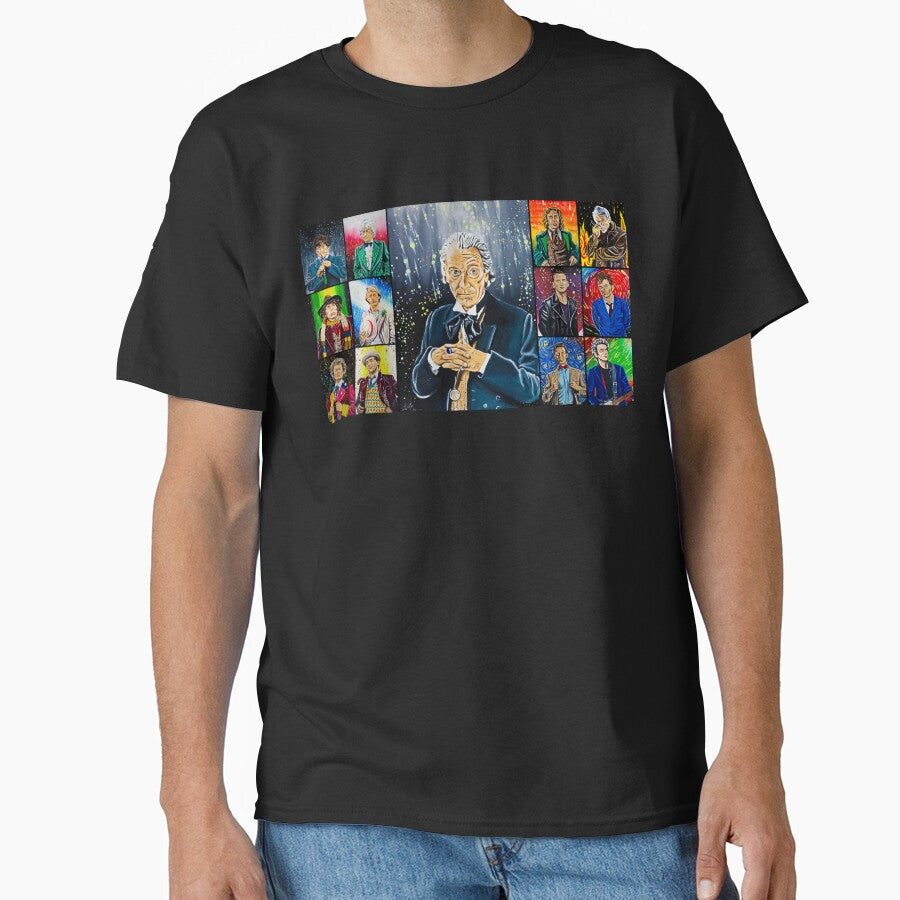 The Doctor of the Universe - The First by jephwho T-Shirts, Hoodie, Sweatshirt | BlankRebels.com (Image 1)