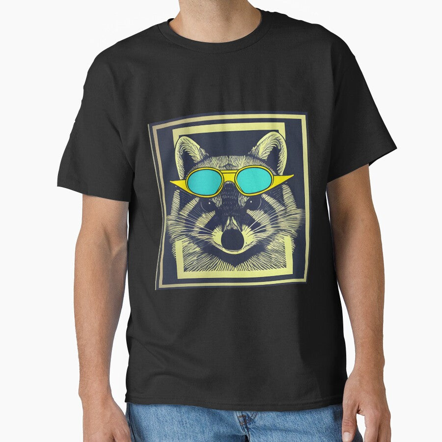 Clever Raccoon by Planetporridge T-Shirts, Hoodie, Sweatshirt | BlankRebels.com (Image 1)