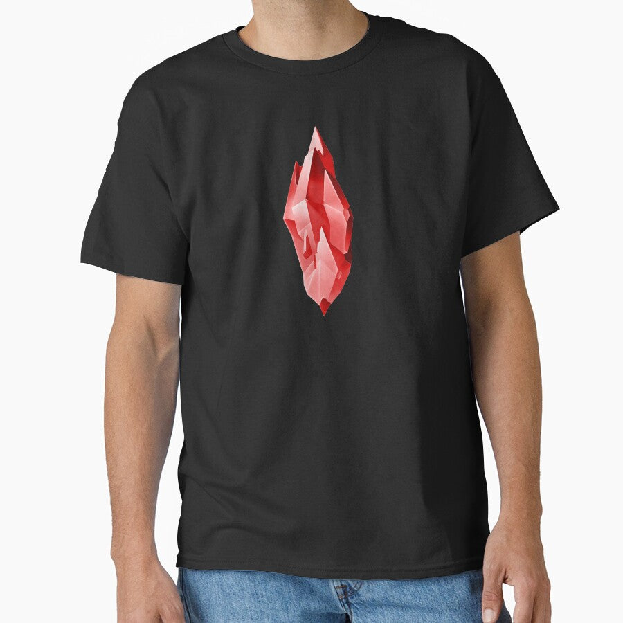 Red Crystal Gem: Crystal Collection by Carter Schmidt T-Shirts, Hoodie, Sweatshirt | BlankRebels.com (Image 1)