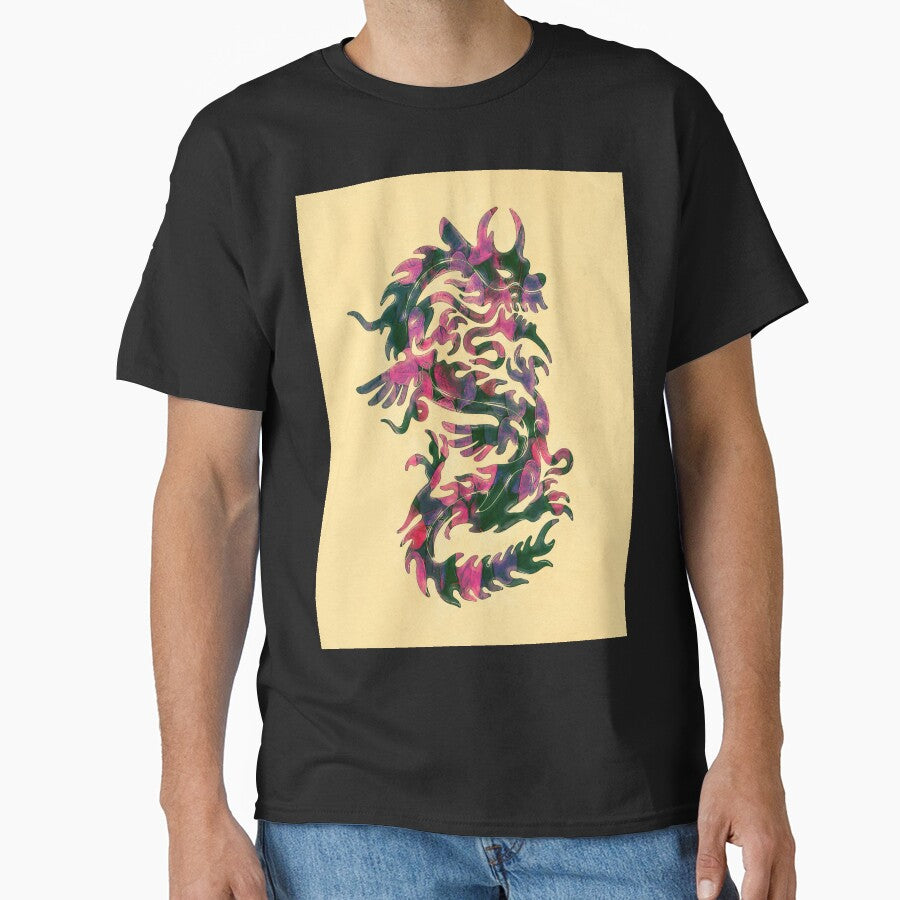 Abstract color print purple dragon by artdragongift 15 T-Shirts, Hoodie, Sweatshirt | BlankRebels.com (Image 1)