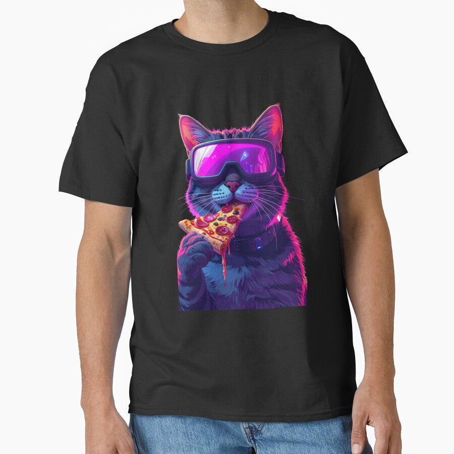 Funny Chubby Cat by NEON ALLEY T-Shirts, Hoodie, Sweatshirt | BlankRebels.com (Image 1)