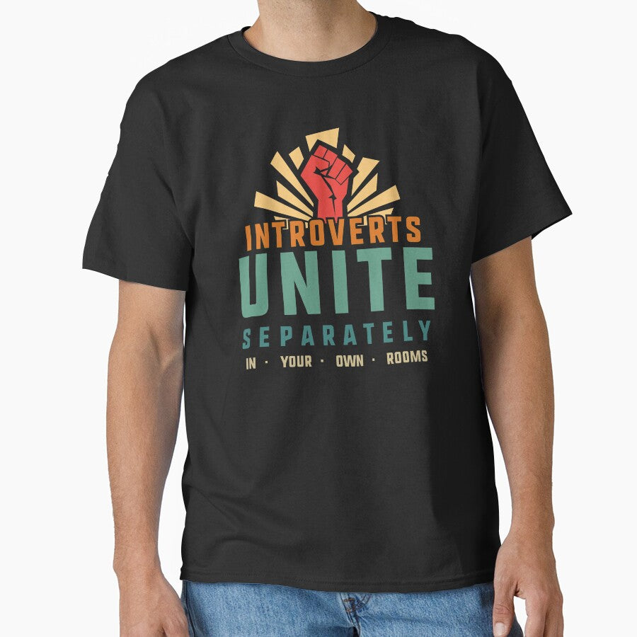 Introverts Unite Separately by peaktee T-Shirts, Hoodie, Sweatshirt | BlankRebels.com (Image 1)