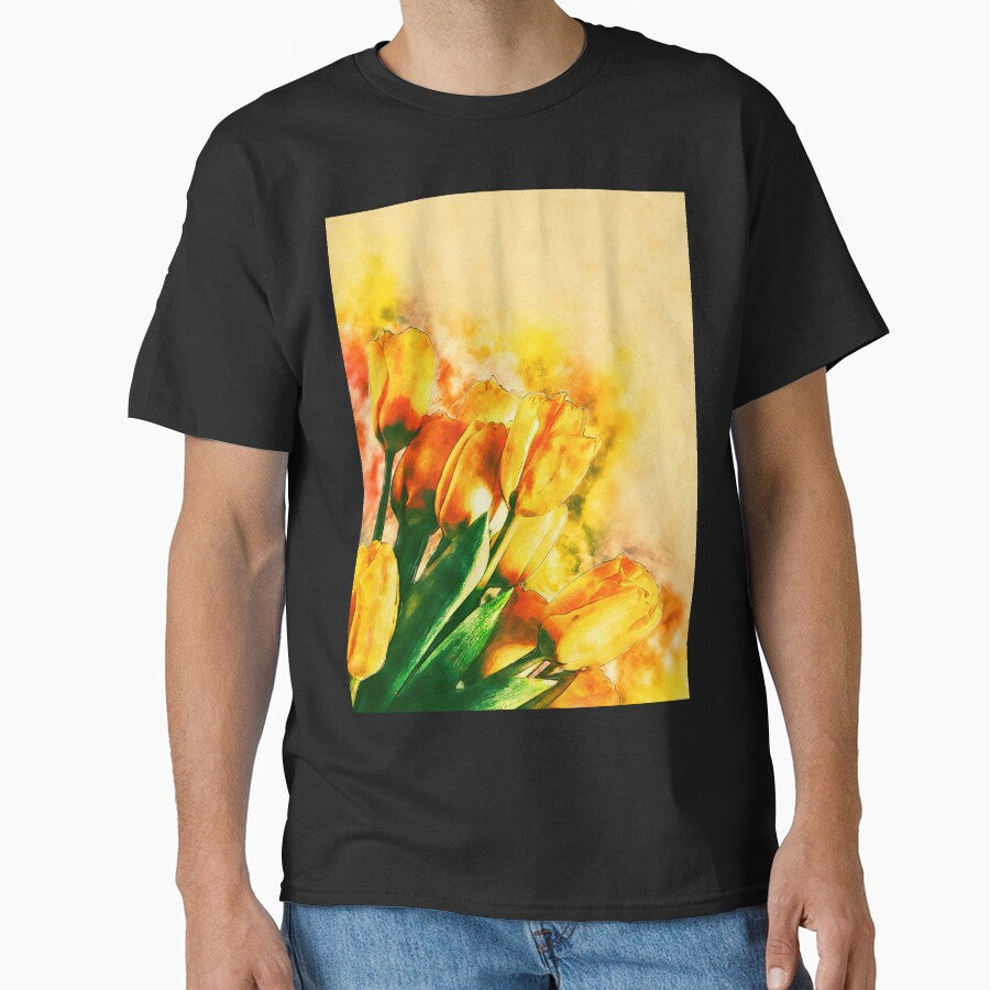 Yellow Tulips color by artdragongift 15