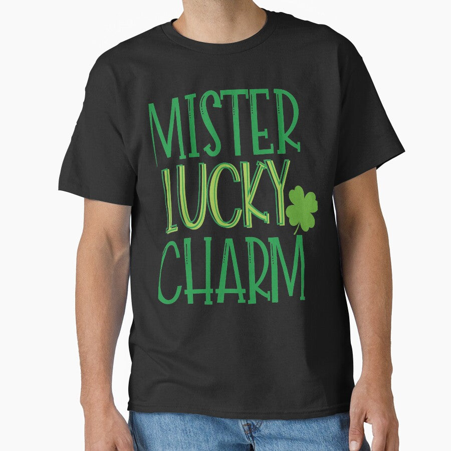 Copy of Copy of St. Patrick's Day mister lucky charm by zaki ⭐⭐⭐⭐⭐ T-Shirts, Hoodie, Sweatshirt | BlankRebels.com (Image 1)