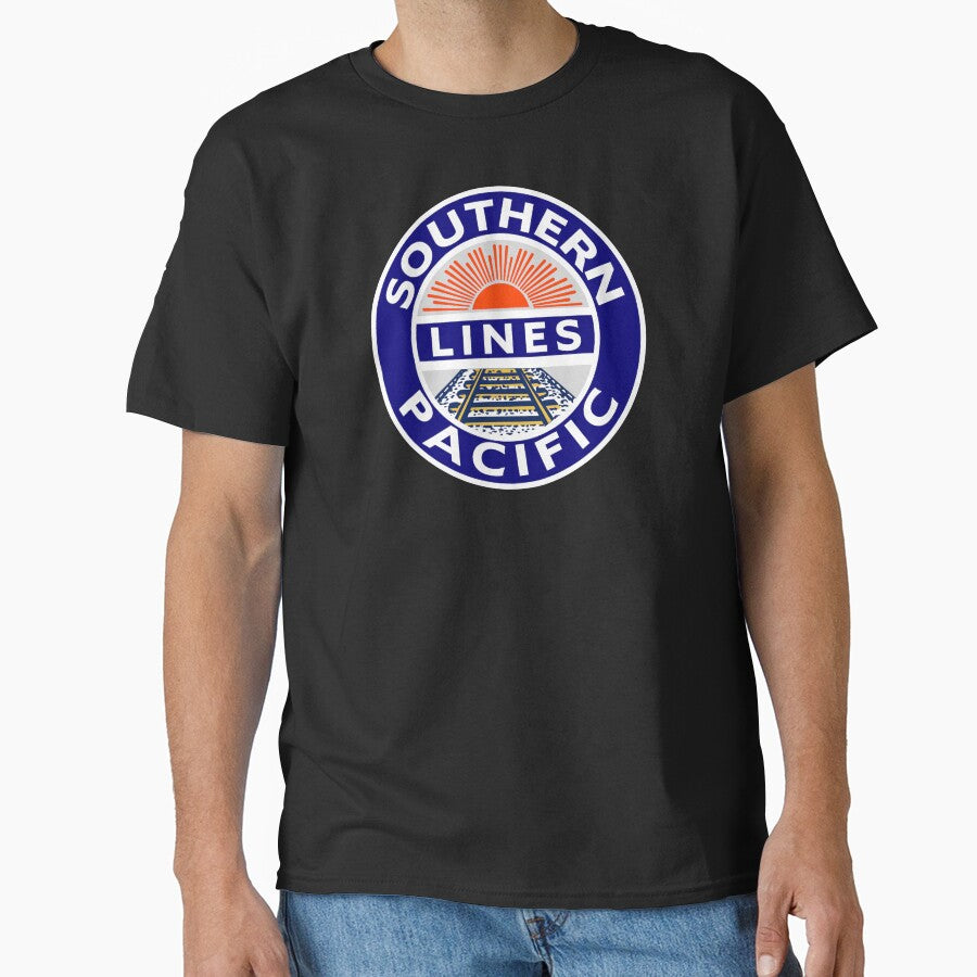 Southern Pacific Lines - Railway Logo by Osprey Tees Hoodie, Sweatshirt | BlankRebels.com (Image 1)