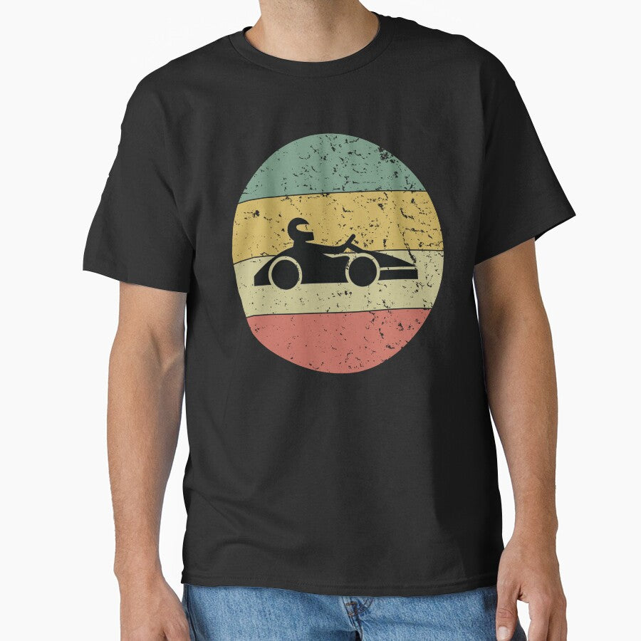 Retro Vintage Go Kart Racer, Funny Go Kart, Go karting, Funny racing by Aerial Addicts T-Shirts, Hoodie, Sweatshirt (Image 1)