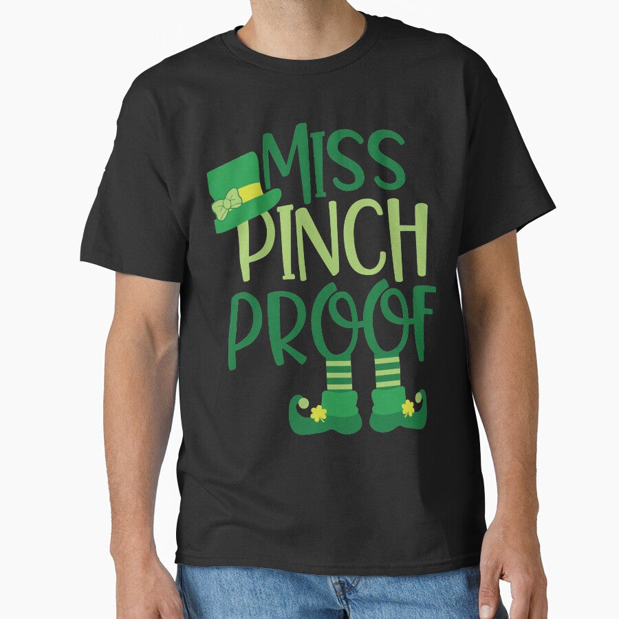 St. Patrick's Day miss  pinch proof by zaki ⭐⭐⭐⭐⭐ T-Shirts, Hoodie, Sweatshirt | BlankRebels.com (Image 1)