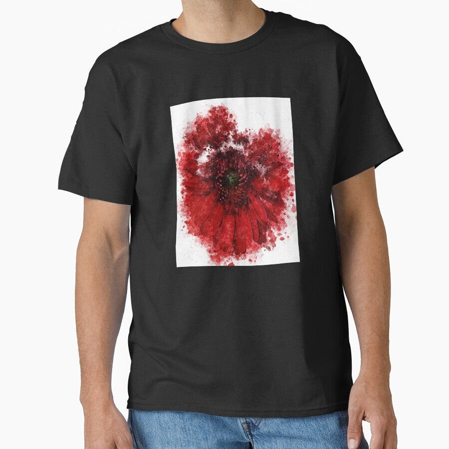 Red Gerbera Abstract color by artdragongift 15