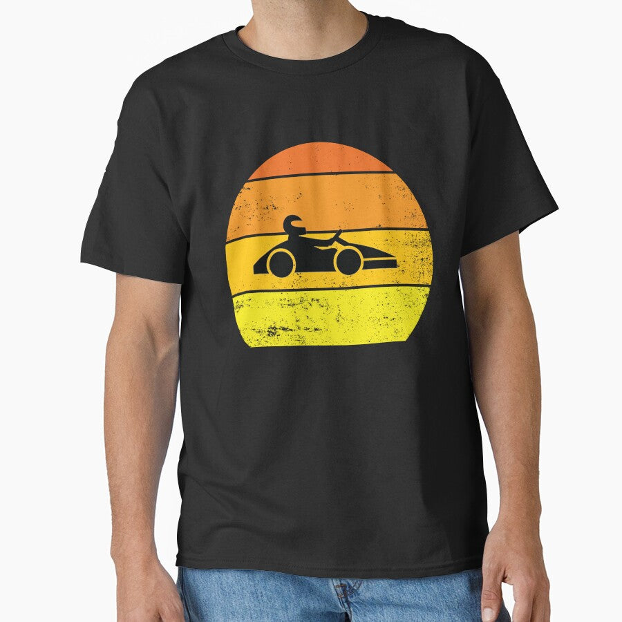 Vintage Retro Cart Racing, Funny Go Kart, Go karting, Funny racing by Aerial Addicts T-Shirts, Hoodie, Sweatshirt (Image 1)