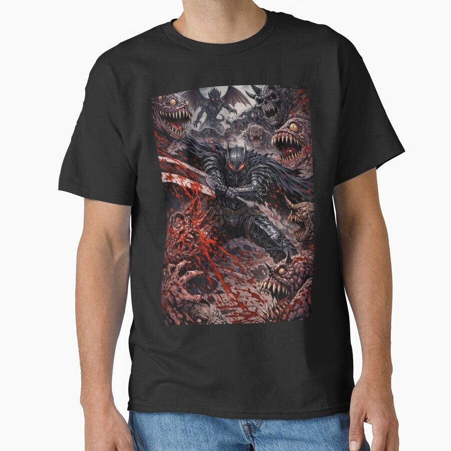 Berserker Unleashed – Guts vs the Apostles by Level Quest T-Shirts, Hoodie, Sweatshirt | BlankRebels.com (Image 1)