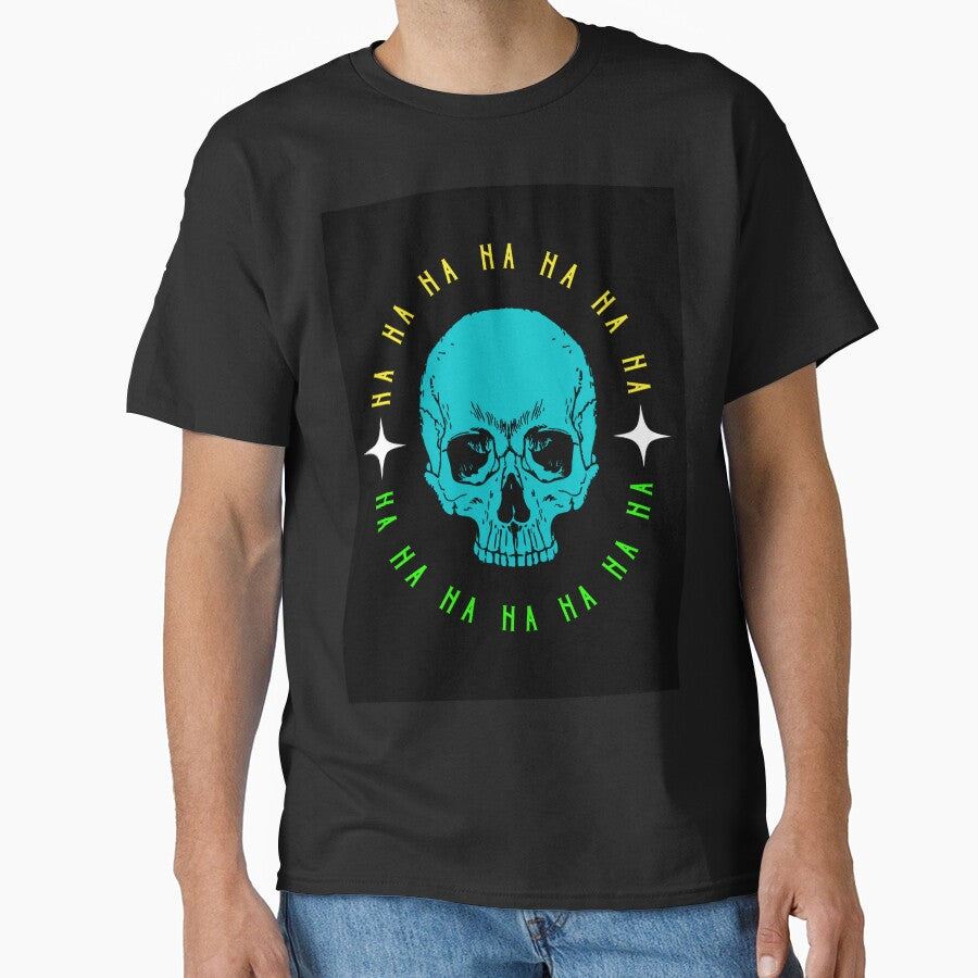 Ha Ha Ha Skull Graphic by MotionWaves T-Shirts, Hoodie, Sweatshirt | BlankRebels.com (Image 1)