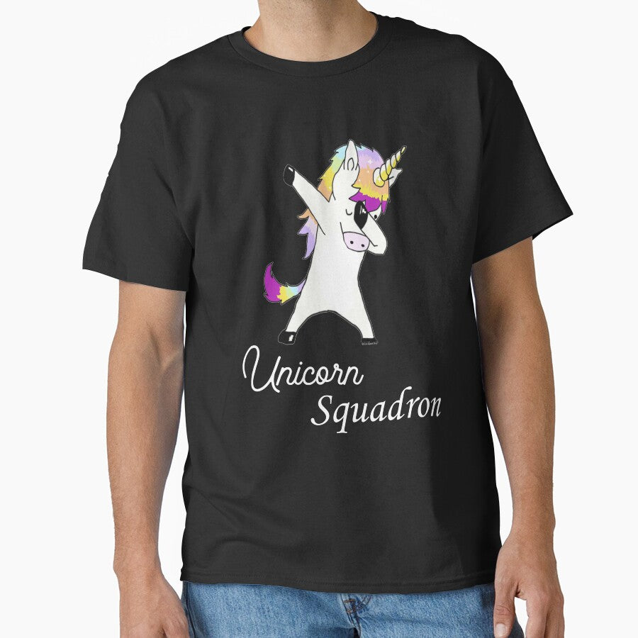 Unicorn Squadron - Dabbing Unicorn In Dab Dance Pose Shirt by CoolApparelShop