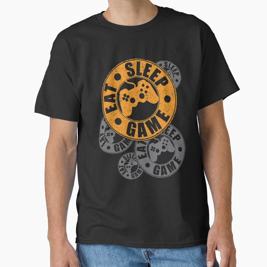 Eat sleep game by GameOnGifts T-Shirts, Hoodie, Sweatshirt | BlankRebels.com (Image 1)