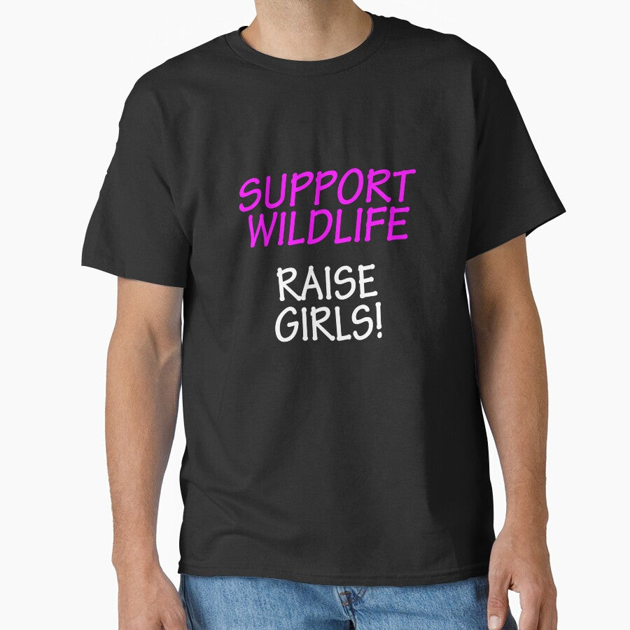 Funny Design For Mom of Girls Support Wildlife by drwigglebutts T-Shirts, Hoodie, Sweatshirt | BlankRebels.com (Image 1)