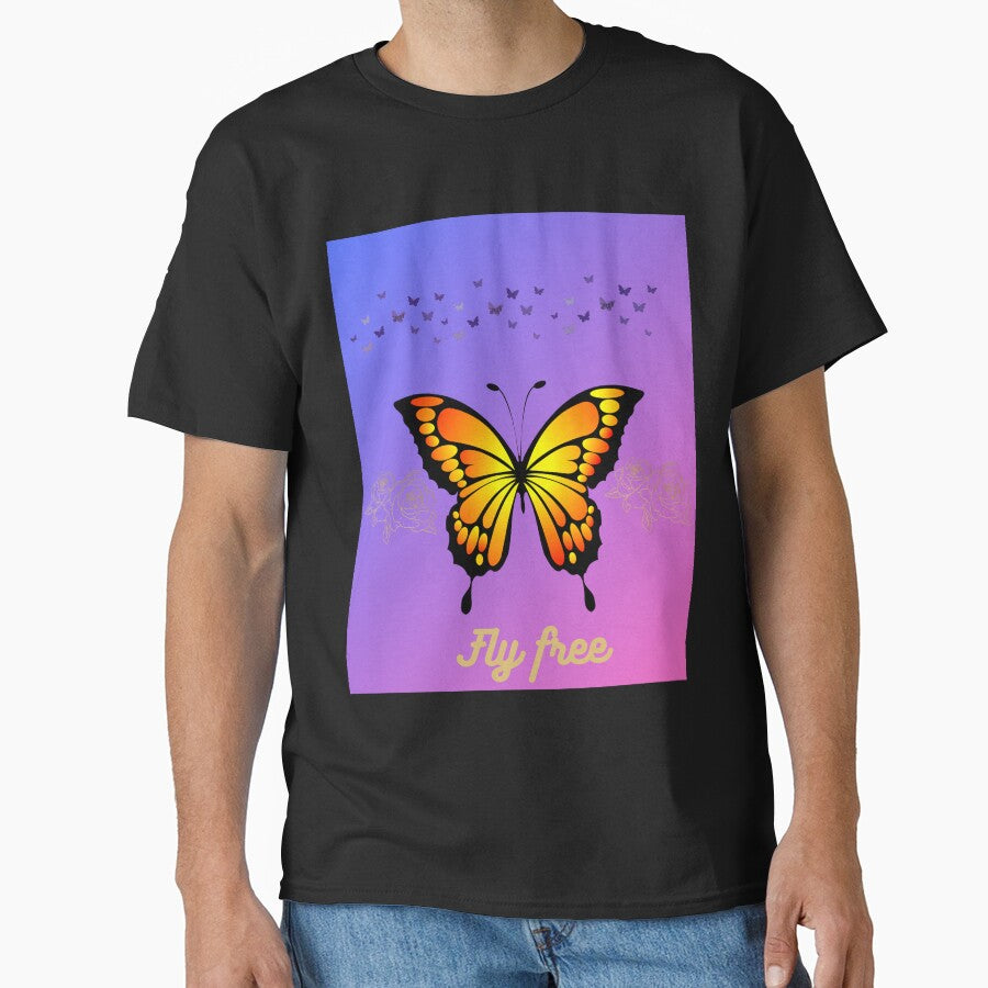 butterfly by HappiQuest Studio T-Shirts, Hoodie, Sweatshirt | BlankRebels.com (Image 1)