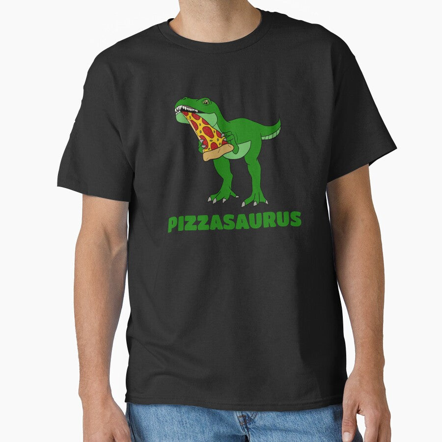 Pizza Quote, Pizzasaurus, Dinosaur Lover by KD Merch T-Shirts, Hoodie, Sweatshirt | BlankRebels.com (Image 1)