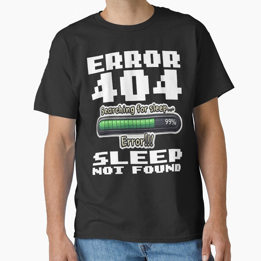 ERROR: 404 SLEEP NOT FOUND - CODING GIFT by KEF Custom T-Shirts, Hoodie, Sweatshirt | BlankRebels.com (Image 1)