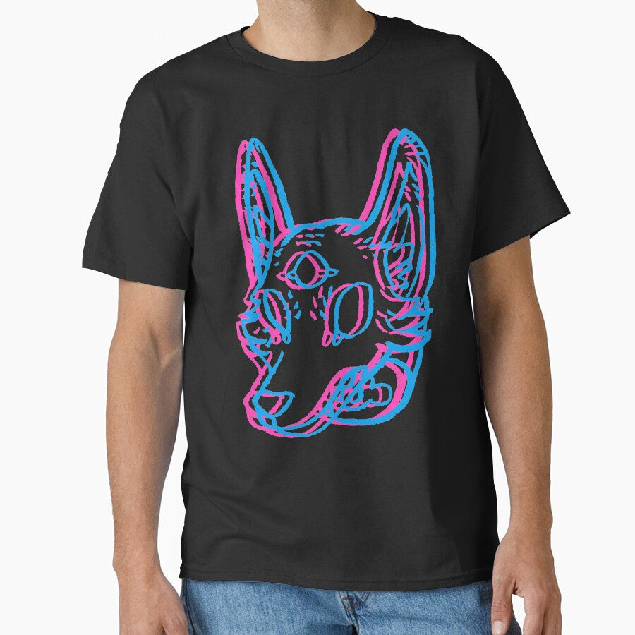 3D Space Coyote by HiddenStash T-Shirts, Hoodie, Sweatshirt | BlankRebels.com (Image 1)