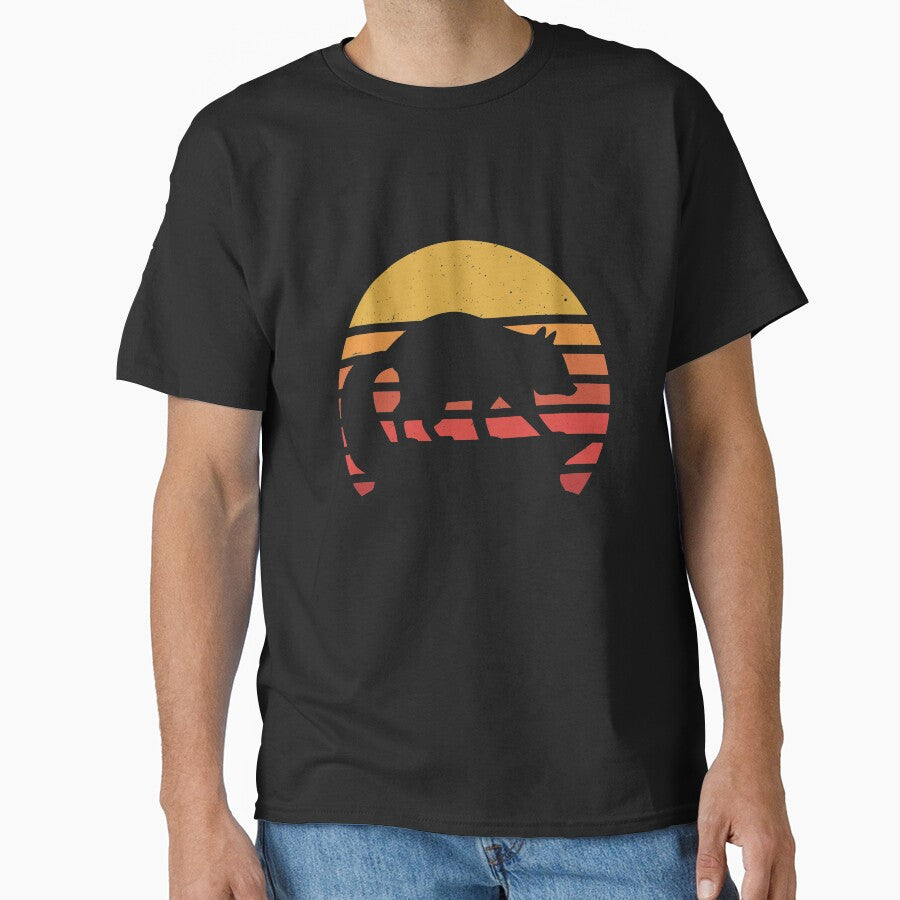 Vintage Raccoon Under The Sunset Ready For The Hunt by cartoonice T-Shirts, Hoodie, Sweatshirt | BlankRebels.com (Image 1)