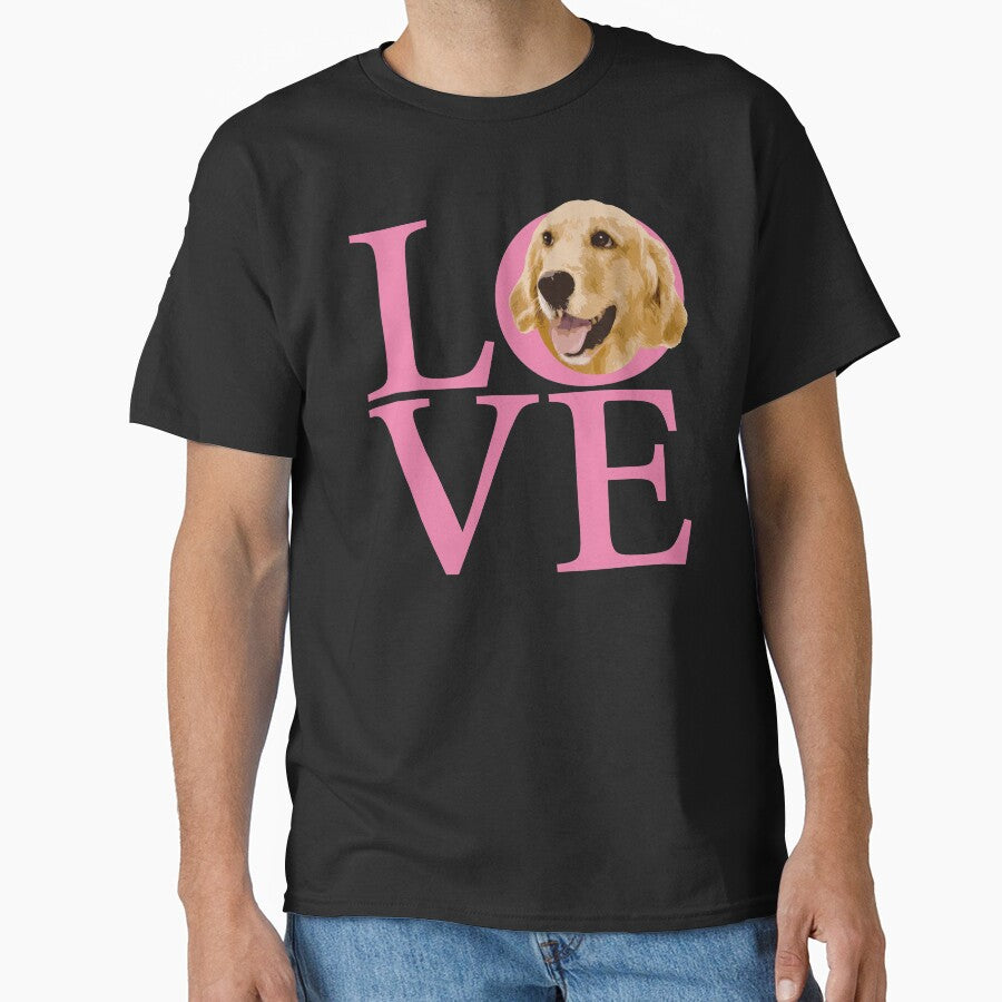 Love Golden Retriever by Futurebeachbum T-Shirts, Hoodie, Sweatshirt | BlankRebels.com (Image 1)