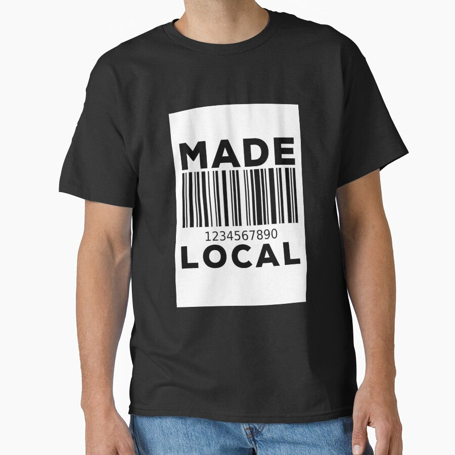 Made Local Bar Code by So Witcasm ? T-Shirts, Hoodie, Sweatshirt | BlankRebels.com (Image 1)