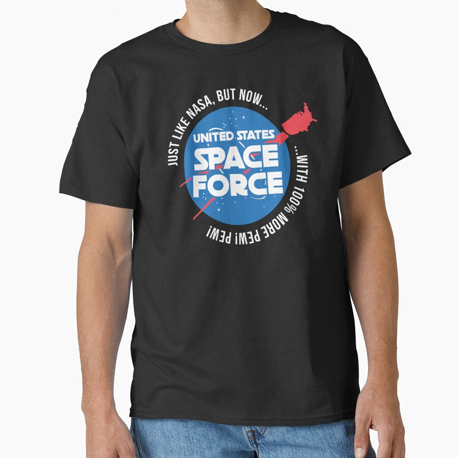 Space Force by notoriousitees T-Shirts, Hoodie, Sweatshirt | BlankRebels.com (Image 1)